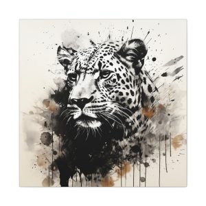 graceful-predator-matte-canvas-stretched