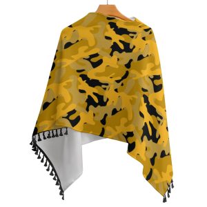 ys-camouflage-knitted-cape-with-fringed-edge